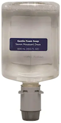 HAND SOAP, FOAMING, REFILL, GENTLE, PACIFIC BLUE, FRAGRANCE FREE, DYE FREE, 1200 ML, 1/EA LARGE